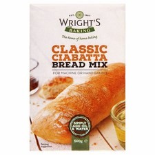 Wrights Ciabatta Bread Mix Case of 15x500g bags