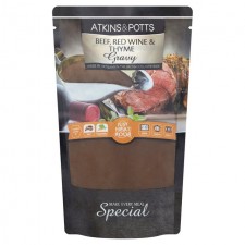 Atkins and Potts Free From Beef Gravy with Red Wine and Thyme 350g