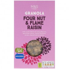 Marks and Spencer 4 Nut and Flame Raisin Granola 500g