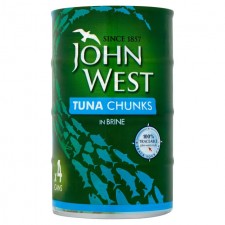 John West Tuna Chunks Brine 4x145g