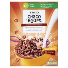 Tesco Choco Hoops 375g