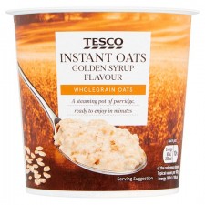 Tesco Golden Syrup Porridge Pot 55g