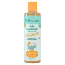 Childs Farm OatDerma Unfragranced Baby Bubble Bath 250ml