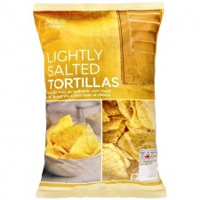 Marks and Spencer Lightly Salted Tortilla Chips 200g