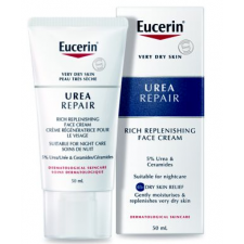 Eucerin Dry Skin Replenishing Face Cream Night 5% Urea and Ceramides 50ml
