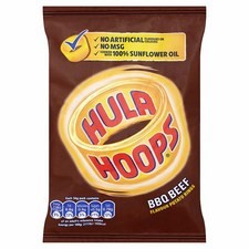 KP Hula Hoops BBQ Beef 36 x 45g Pack