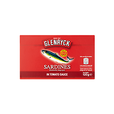 Glenryck Sardines in Tomato Sauce 120g