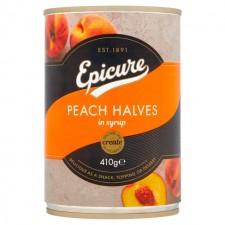 Epicure Peach Halves in Syrup 420g