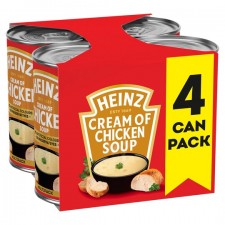 Heinz Cream Of Chicken Soup 4x400g