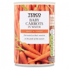 Tesco Baby Carrots 300g