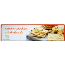 Sainsburys Cream Crackers 300g