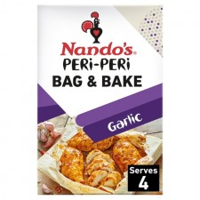 Nandos Peri Peri Bag and Bake Garlic 20g