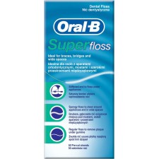 Oral B Superfloss Pre Cut Strands 50 per pack