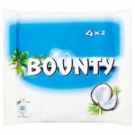 Bounty Milk Chocolate 4 x 57g
