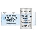 Fever Tree Light Indian Tonic Water Cans 8 x 150ml