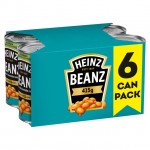Heinz Baked Beans In Tomato Sauce 415G x 6 Pack