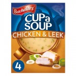 Batchelors Cup A Soup Original Chicken And Leek 4 sachets