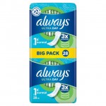 Always Ultra Normal Size 1 with wings Sanitary Towels 28 Pack