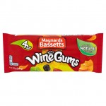 Maynards Bassetts Wine Gums Rolls 4x52g Pack