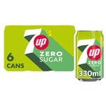 7Up Zero 6 x 330ml Cans