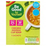 Sainsburys Be Good To Yourself Chicken Noodle Cup Soup 5 Sachets