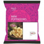 Marks and Spencer Mini Poppadums 65g