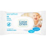 Sainsburys Little Ones Fragrance Free 64 Baby Wipe