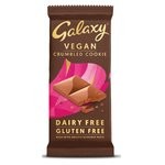 Galaxy Vegan Crumbled Cookie Bar 100g