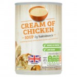 Sainsburys Cream Of Chicken Soup 400g