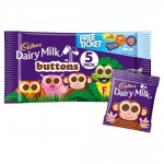 Cadbury Dairy Milk Buttons 5 Pack