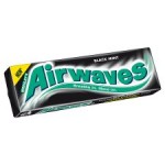 Retail Pack Wrigleys Airwaves Black Mint Sugarfree Gum 10 pieces x 30 Pack