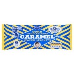 Tunnocks Caramel Wafers Dark Chocolate 8 Pack