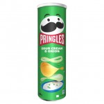 Pringles Sour Cream And Onion 185g  