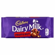 Retail Pack Cadbury Fruit and Nut 18 x 110g