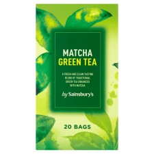Sainsburys Matcha Green Tea 20 Teabags