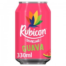 Rubicon Sparkling Guava Juice Drink 330ml Can