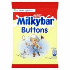 Retail Pack Nestle Milkybar White Chocolate Buttons 48 standard 30g bags