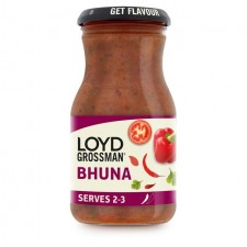 Loyd Grossman Bhuna Curry Sauce 350g