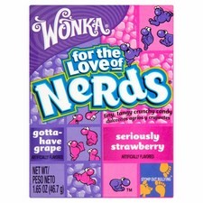 Wonka Nerds Strawberry and Grape 46.7G
