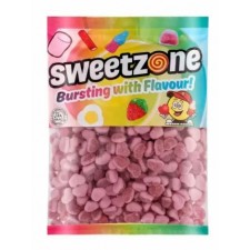 Sweetzone Fizzy Strawberry Hearts 1kg