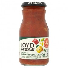 Loyd Grossman Tomato Chargrilled Vegetable Pasta Sauce 350g