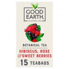 Good Earth Teabags Hibiscus Rose and Sweet Berries 15 per pack