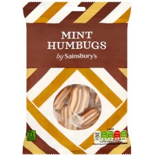 Sainsburys Mint Humbugs 200g