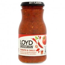 Loyd Grossman Tomato and Chilli Pasta Sauce 350g
