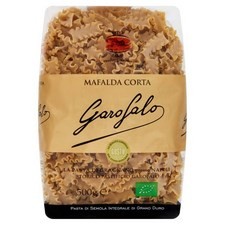 Garofalo Organic Whole Wheat Mafalda Corta Pasta 500g