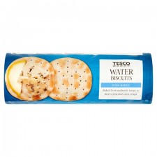Tesco High Baked Water Biscuits 200g