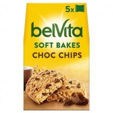 Belvita Soft Bakes Chocolate Chip 5 x 50g