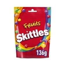 Skittles Sweets Fruits 136g Bag