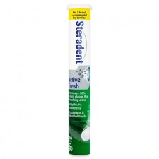 Steradent Active Fresh Eucalyptus and Menthol 30 Tabs
