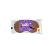Marks and Spencer Belgian Milk Chocolate Rice Cakes 102g